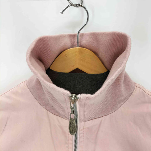 トミーヒルフィガーデニム TOMMY HILFIGER DENIM リブ切替ハイネックブルゾン レディース import:L