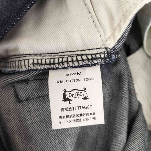 ON O FF by TTAGGG ボタンフライデニムパンツ import メンズ M