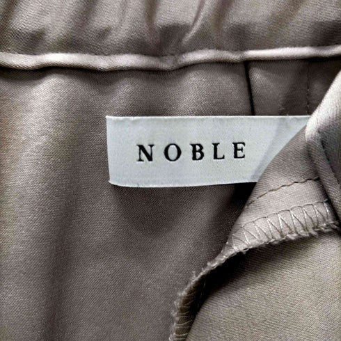 ノーブル Noble ルナサテンコンフォートパンツ レディース JPN:36