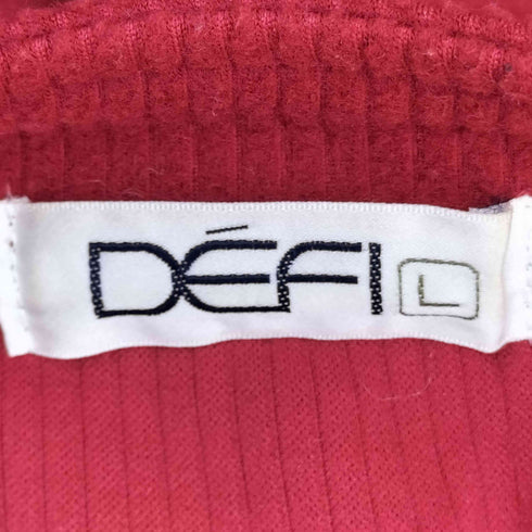 DEFI ジップアップコーデュロイスタンドカラージャケット レディース import:L