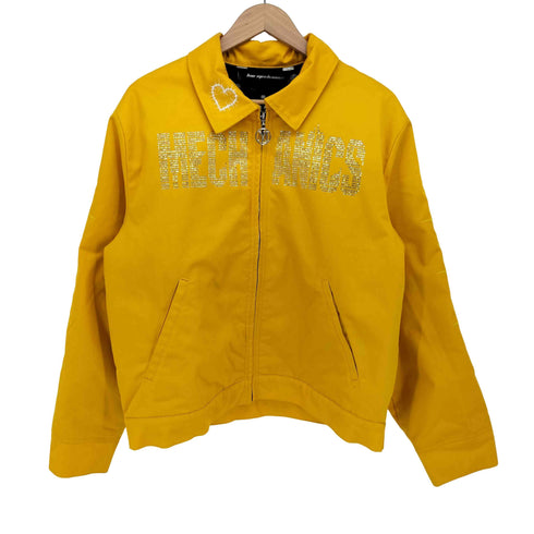 LIVE MECHANICS ジルコニア 袖 刺繍 中綿 ジャケット メンズ JPN:M