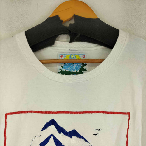 フロント刺繍 L/S Tシャツ メンズ JPN:L
