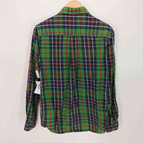 エルエルビーン L.L.Bean タータンチェック フランネル ボタンダウン L/S シャツ メンズ import:S