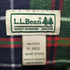 エルエルビーン L.L.Bean タータンチェック フランネル ボタンダウン L/S シャツ メンズ import:S