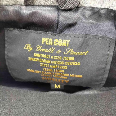 フィデリティー FIDELITY USA製 ウール ナイロン Pコート イカリボタン メンズ import:M