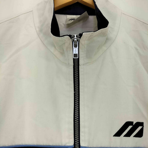 ミズノ MIZUNO ロゴ刺繍 裾ドローコード トレーニングジャケット メンズ MA