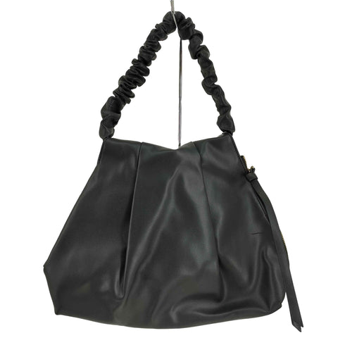 フェイクレザーショルダーバッグ レディース