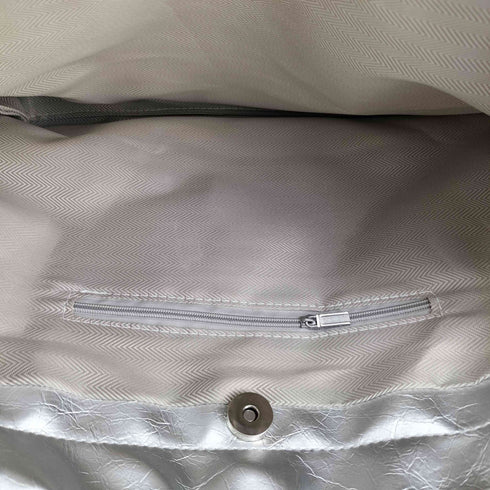 フロントリボンショルダーバッグ レディース