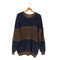ヘルレイザー HELLRAZOR BIG STRIPE CREW KNIT メンズ JPN:L