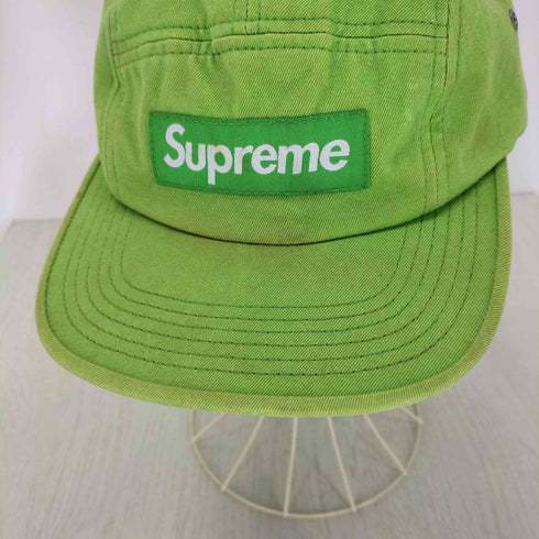 シュプリーム Supreme washed chino twill camp cap メンズ