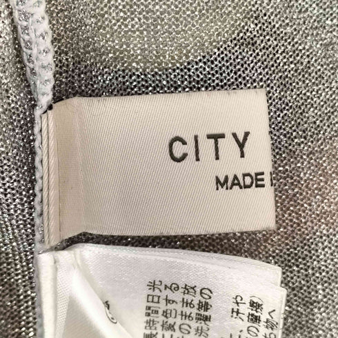 CITY TOKYO ネックレイヤードラメニット レディース FREE