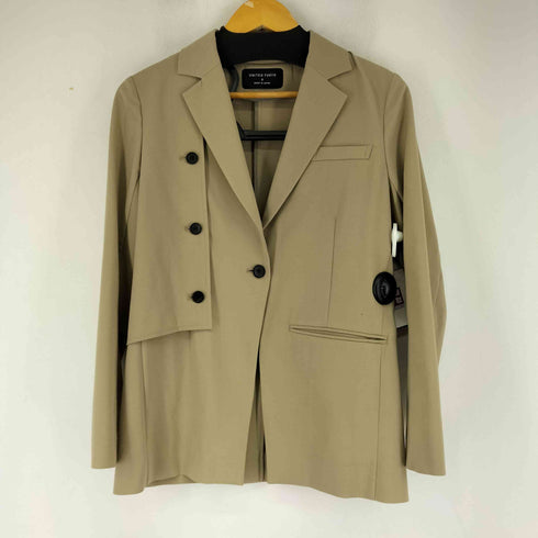 ユナイテッドトウキョウ UNITED TOKYO アシンメトリーベルテット セットアップ ジャケット & セットアップパンツ レディース JPN:0