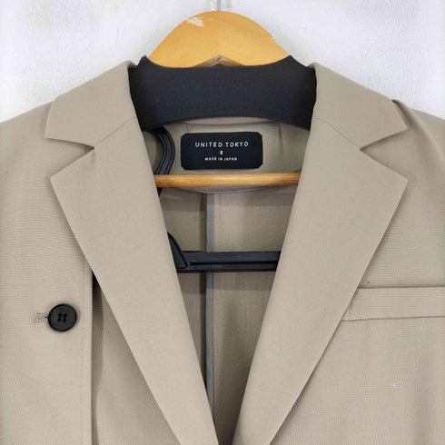 ユナイテッドトウキョウ UNITED TOKYO アシンメトリーベルテット セットアップ ジャケット & セットアップパンツ レディース JPN:0