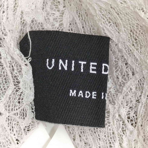 ユナイテッドトウキョウ UNITED TOKYO パネルレースシアープルオーバー レディース FREE