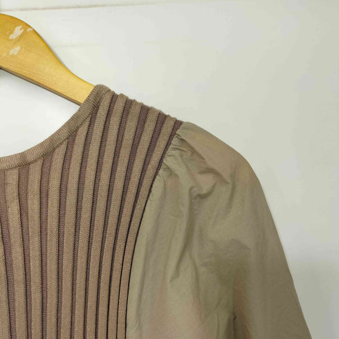 ランデブー randeboo 22SS TWO-TONE PUFF DRESS レディース FREE