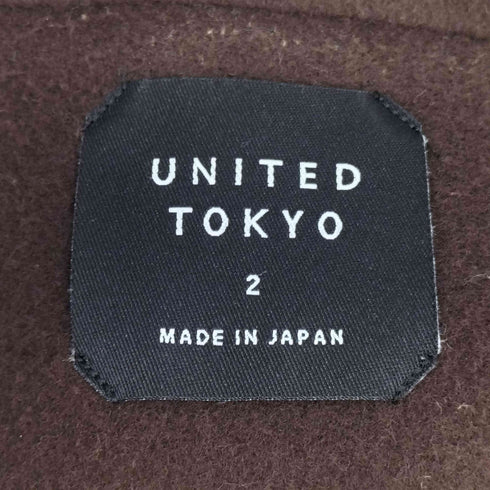 ユナイテッドトウキョウ UNITED TOKYO ビッグカラー2WAYスタンドコート レディース JPN:2