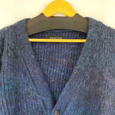 ユナイテッドトウキョウ UNITED TOKYO ミックスグラデーションモヘアカーディガン メンズ JPN:1