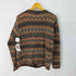Gallagher 90s ノルディック柄 ウール100 カーディガン メンズ JPN:M