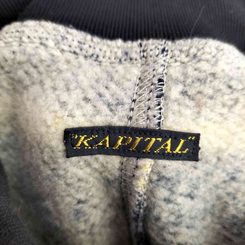 キャピタル KAPITAL ビーチ裏毛ボーダースウェットパンツ メンズ JPN:S