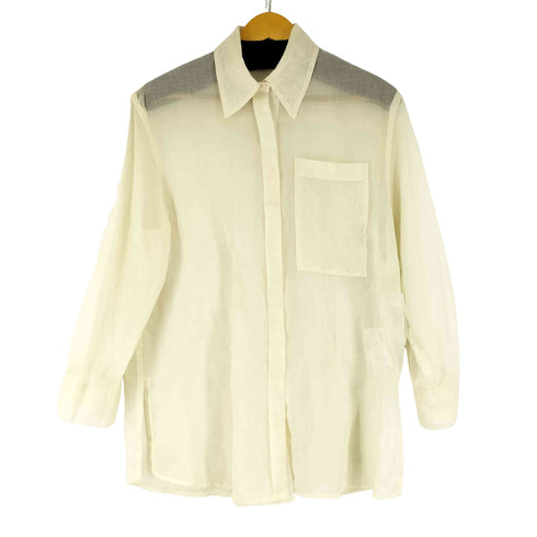 パブリックトウキョウ PUBLIC TOKYO シアーオーバーシャツ レディース FREE