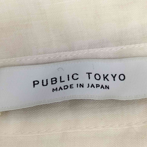パブリックトウキョウ PUBLIC TOKYO シアーオーバーシャツ レディース FREE