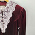 アクシーズファム axes femme ベロアレースワンピース レディース JPN:M