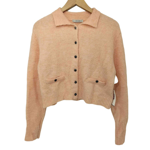 ジーナシス JEANASIS 24AW アルパカポロカラーショートカーディガン レディース FREE