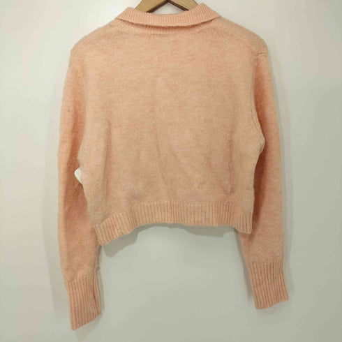 ジーナシス JEANASIS 24AW アルパカポロカラーショートカーディガン レディース FREE