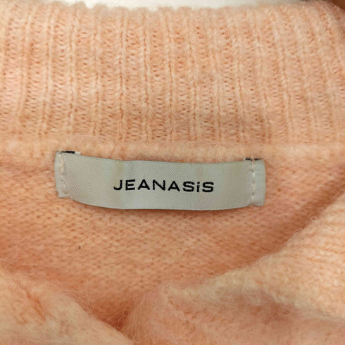 ジーナシス JEANASIS 24AW アルパカポロカラーショートカーディガン レディース FREE