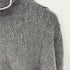 イッセイミヤケ ISSEY MIYAKE Seed Stitch Knit ハイネック ウール クロップドニット レディース JPN:2
