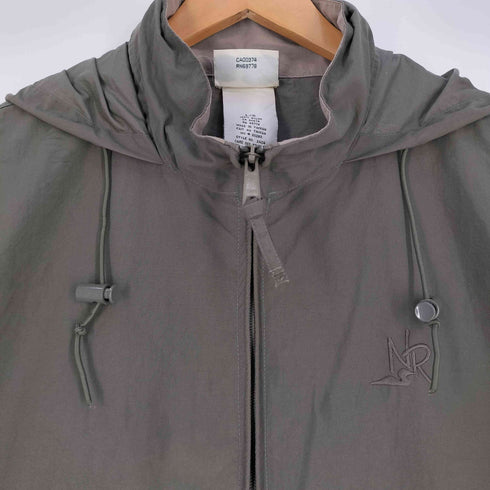 90s COTTAGE ESSENTIALS ロゴ刺繍 ナイロンジャケット メンズ import:L