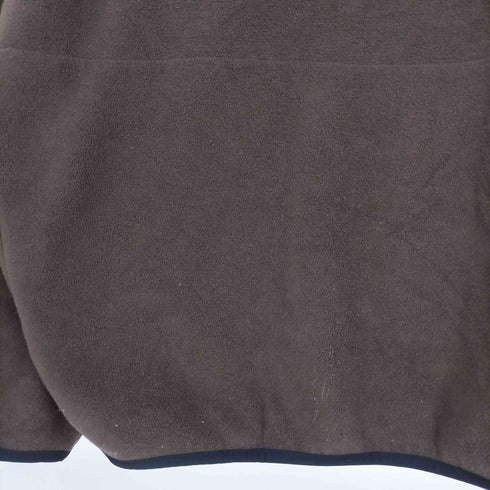 ノーティカ NAUTICA 00s ロゴ刺繍 フリースプルオーバー メンズ import:XL