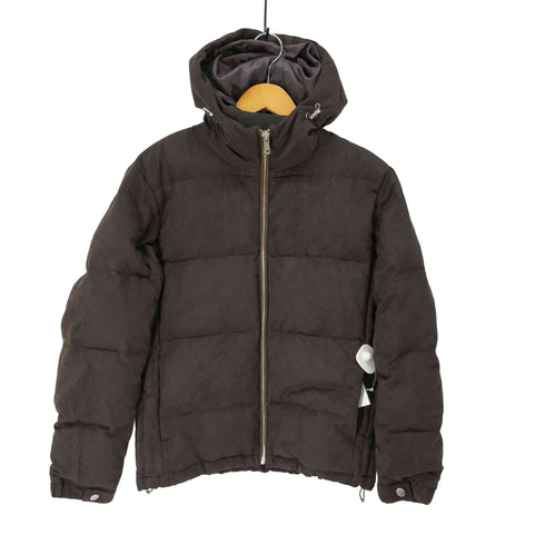 シップスジェットブルー SHIPS JET BLUE フェイクスエード 河田フェザーダウンジャケット メンズ JPN:S