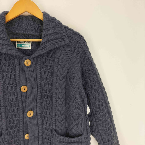 フリークスストア FREAKS STORE 22AW フィッシャーマンニットカーディガン メンズ JPN:S