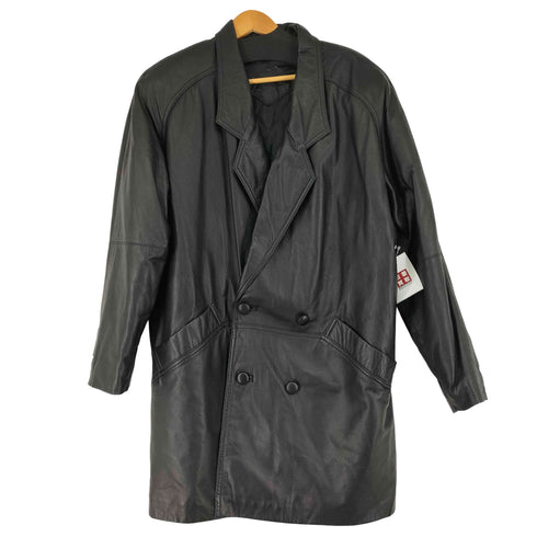 シープスキン レザーハーフコート メンズ FREE