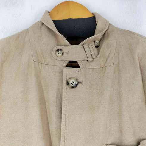 puレザーチンストラップ テーラードジャケット メンズ