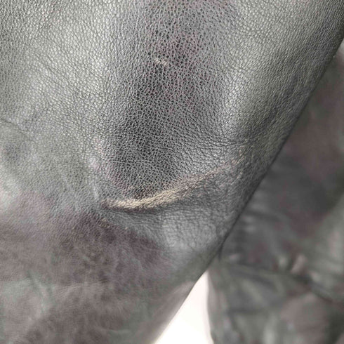 シープスキン 中綿 レザーハーフコート メンズ JPN:L