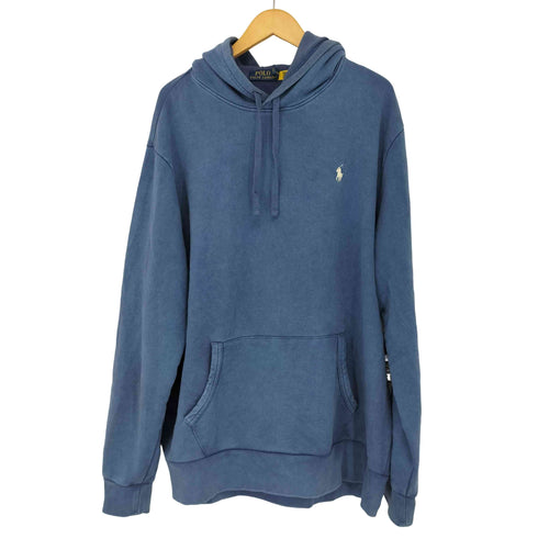 ポロラルフローレン POLO RALPH LAUREN ポニー刺繍 フェード加工 プルオーバーパーカー メンズ JPN:XXL