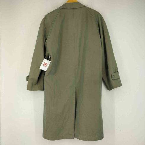 ライナー付き 玉虫 ステンカラーコート メンズ