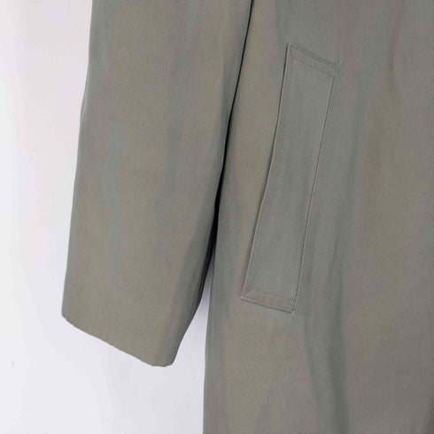 ライナー付き 玉虫 ステンカラーコート メンズ