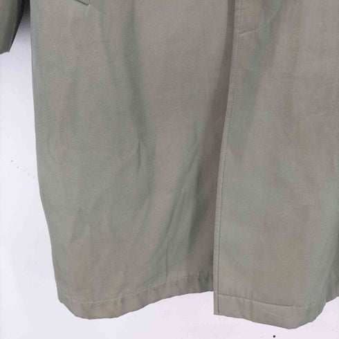 ライナー付き 玉虫 ステンカラーコート メンズ