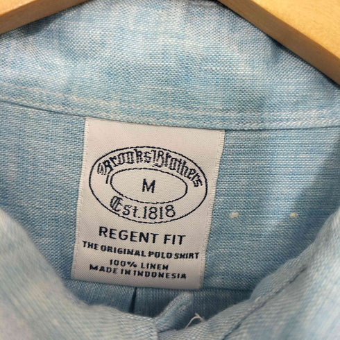 ブルックスブラザーズ BROOKS BROTHERS BD L/S リネンシャツ REGENT FIT メンズ JPN:M