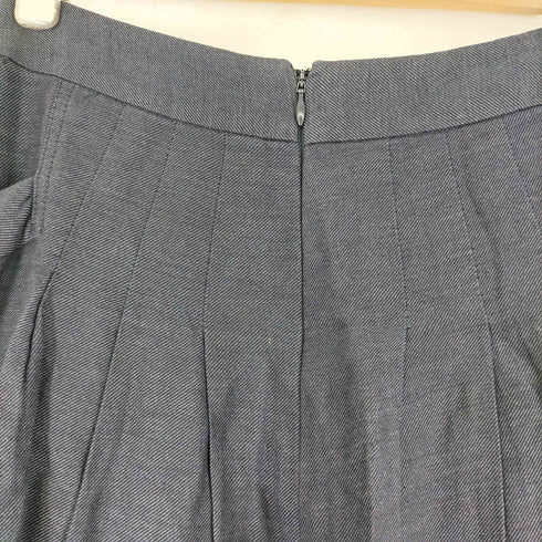 プリーツデザイン レイヤードワイドパンツ レディース