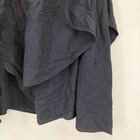 プリーツデザイン レイヤードワイドパンツ レディース