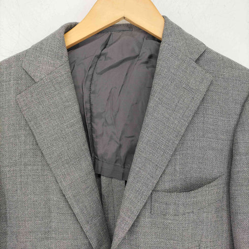 リングジャケット RING JACKET CANONICO社 背抜き ウール3Bテーラードジャケット メンズ JPN:46