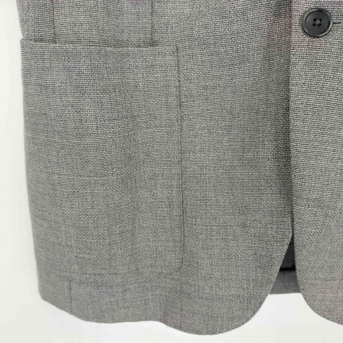 リングジャケット RING JACKET CANONICO社 背抜き ウール3Bテーラードジャケット メンズ JPN:46