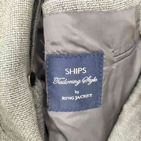 リングジャケット RING JACKET CANONICO社 背抜き ウール3Bテーラードジャケット メンズ JPN:46