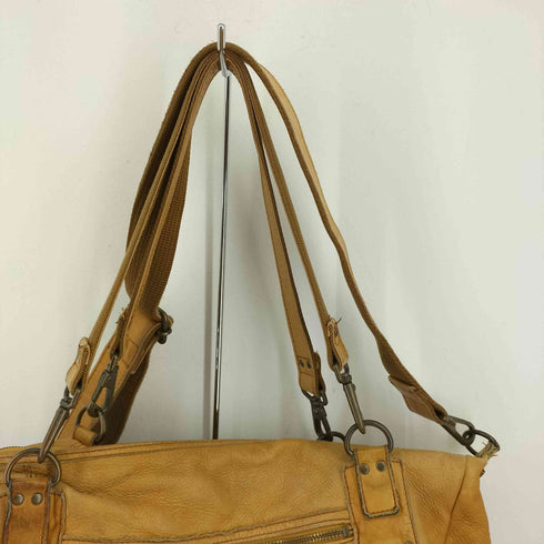 2WAY レザー ショルダーバッグ メンズ