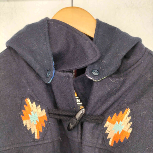シピー CHIPIE 80-90s エスニック柄ブランケット ダッフルコート メンズ JPN:XL