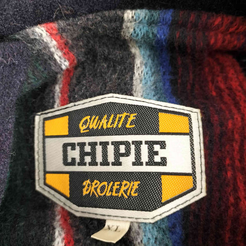 シピー CHIPIE 80-90s エスニック柄ブランケット ダッフルコート メンズ JPN:XL